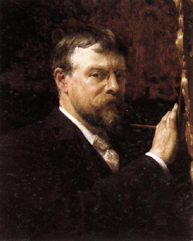 Alma-Tadema, Sir Lawrence Self-Portrait China oil painting art
